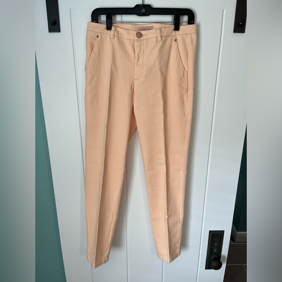 Gibson Latimer Pants - Gibson Latimer Peach Ankle Pants